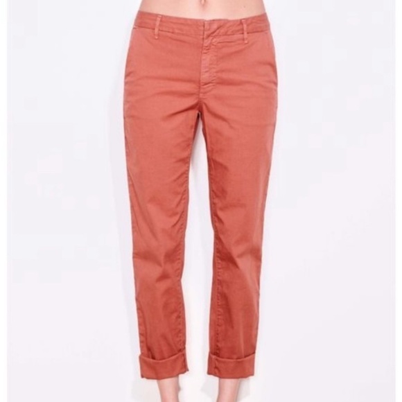 NWT Anthropologie Brand Sundry Roll Up Trouser with Trim size 30 - Picture 3 of 12